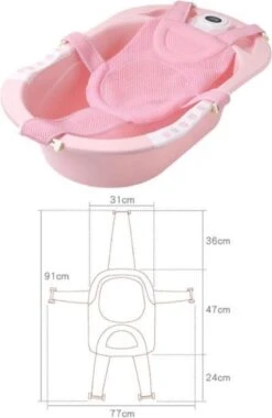 Verstelbare Antislip Baby Bad Kussen (Roze) Model 2023 - Baby Bad Kussen - Antislip Kussen - Geschikt Voor Ieder Baby Badje! -Winkel Voor Babyproducten 781x1200