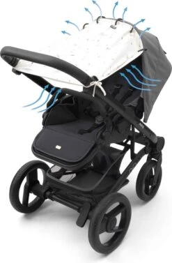 Dooky Universal Cover Zonnescherm Kinderwagen - Dandelion -Winkel Voor Babyproducten 786x1200 4