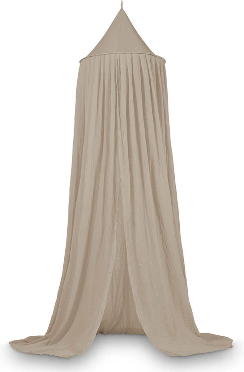 Jollein Baby Klamboe Vintage 245cm - Nougat 14 Jollein Baby Klamboe Vintage 245cm - Nougat - Afbeelding 12