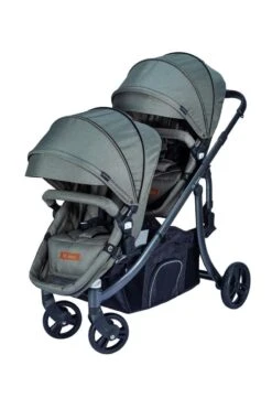 X Adventure Duo Kinderwagen / Tweeling Kinderwagen – Emerald Green -Winkel Voor Babyproducten 799x1200 133