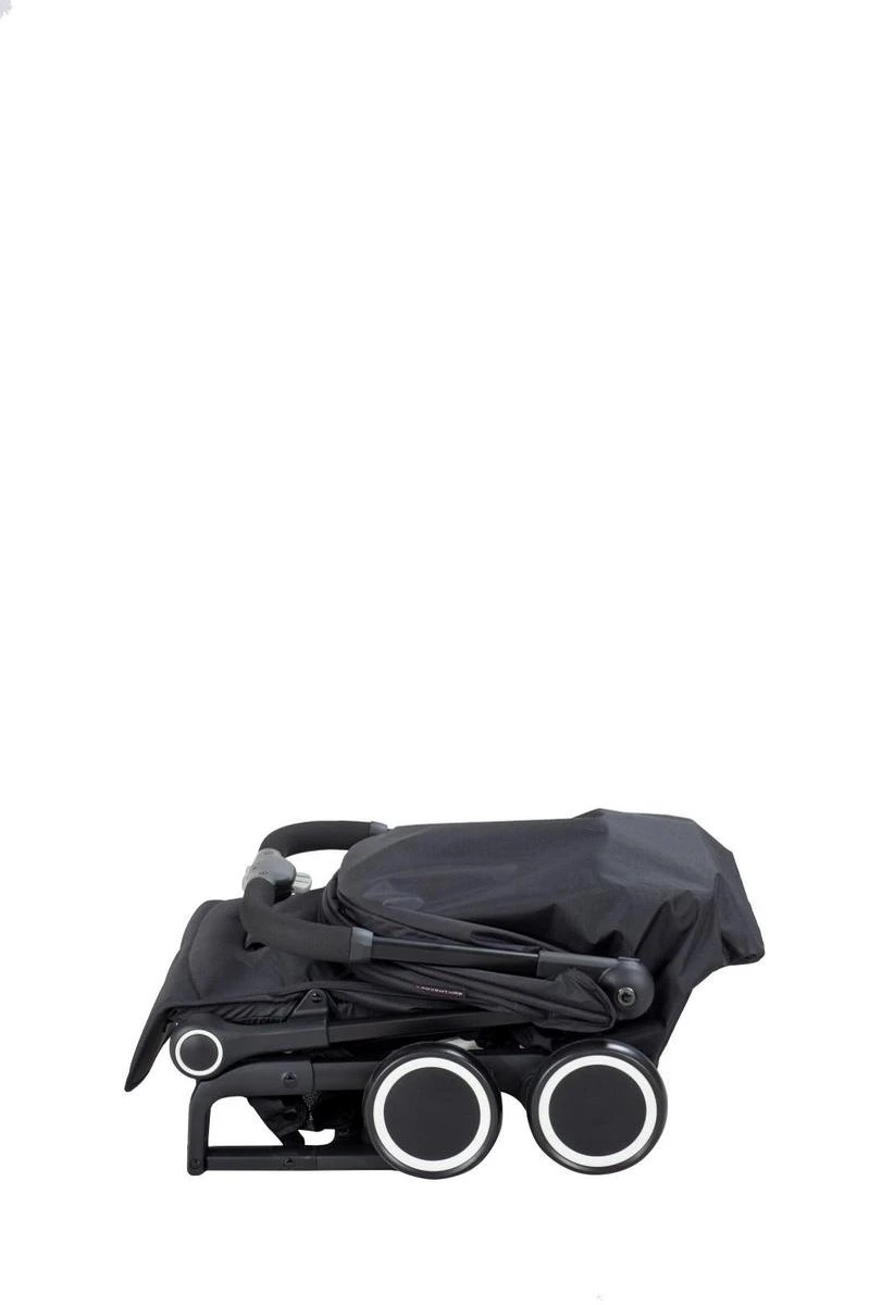 X Adventure Compact Buggy / Plooibuggy Jumpy - Automatisch Opvouwen - Verstelbare Rugleuning -Zwart 9 X Adventure Compact Buggy / Plooibuggy Jumpy - Automatisch Opvouwen - Verstelbare Rugleuning -Zwart - Afbeelding 7
