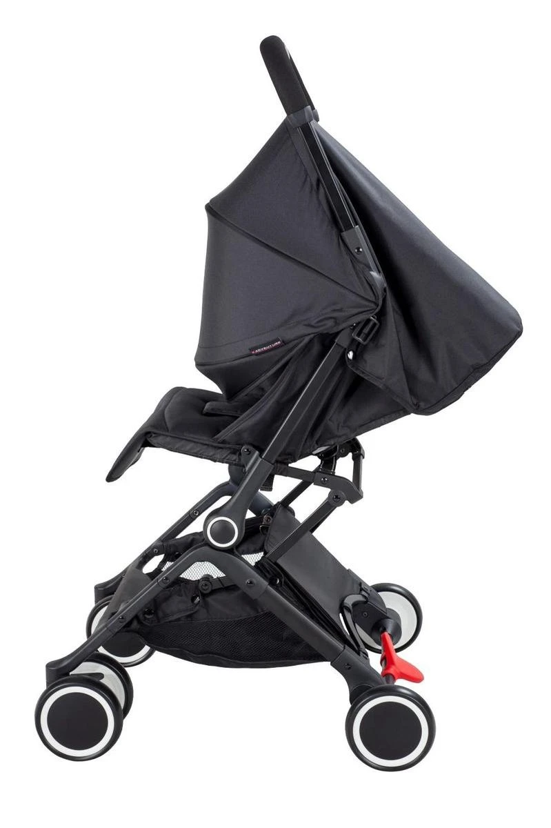 X Adventure Compact Buggy / Plooibuggy Jumpy - Automatisch Opvouwen - Verstelbare Rugleuning -Zwart 12 X Adventure Compact Buggy / Plooibuggy Jumpy - Automatisch Opvouwen - Verstelbare Rugleuning -Zwart - Afbeelding 10