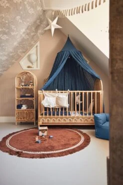 Jollein Baby Klamboe Vintage 245cm - Jeans Blue -Winkel Voor Babyproducten 800x1200 136