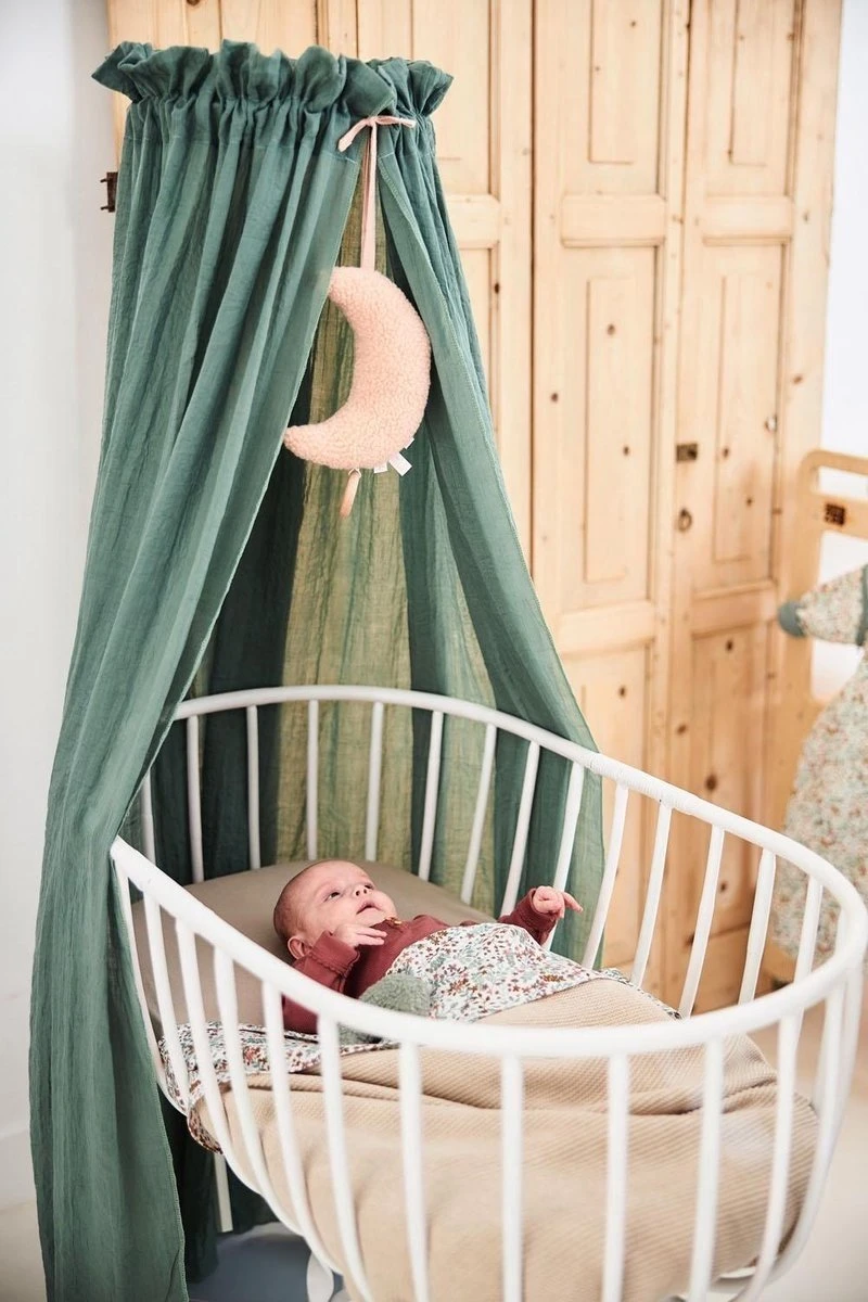 Jollein Baby Sluier Vintage 155cm - Ash Green 10 Jollein Baby Sluier Vintage 155cm - Ash Green - Afbeelding 8