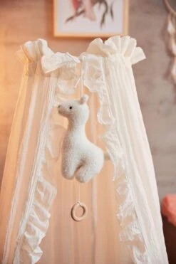 Jollein Baby Sluier Vintage Ruffle 155cm - Ivory -Winkel Voor Babyproducten 800x1200 152