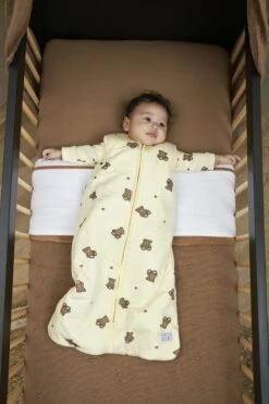 Meyco Baby Teddy Bear Baby Winter Slaapzak Gevoerd - 2-pack - Soft Yellow - 70cm -Winkel Voor Babyproducten 800x1200 217