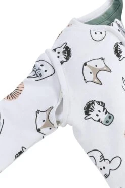 Meyco - Baby Slaapzak 4 Seizoenen - Animal - Wit/Multi -Winkel Voor Babyproducten 800x1200 225