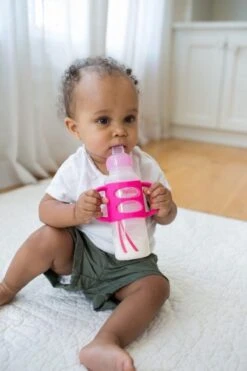 Dr. Brown's Siliconen Handvat Voor Standaardfles - Roze -Winkel Voor Babyproducten 800x1200 233