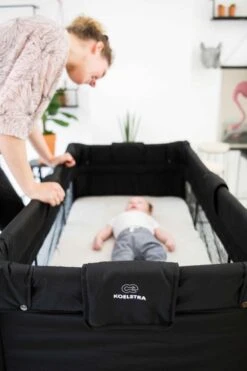 Koelstra Travelsleeper Campingbedje - Met Verhoger - Grijs -Winkel Voor Babyproducten 800x1200 317