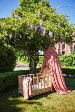 Jollein Baby Klamboe Vintage 245cm - Rosewood -Winkel Voor Babyproducten 800x1200 89