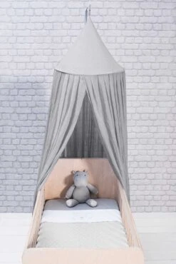 Jollein Baby Klamboe Vintage 245cm - Soft Grey 13 Jollein Baby Klamboe Vintage 245cm - Soft Grey -Winkel Voor Babyproducten 801x1200 46