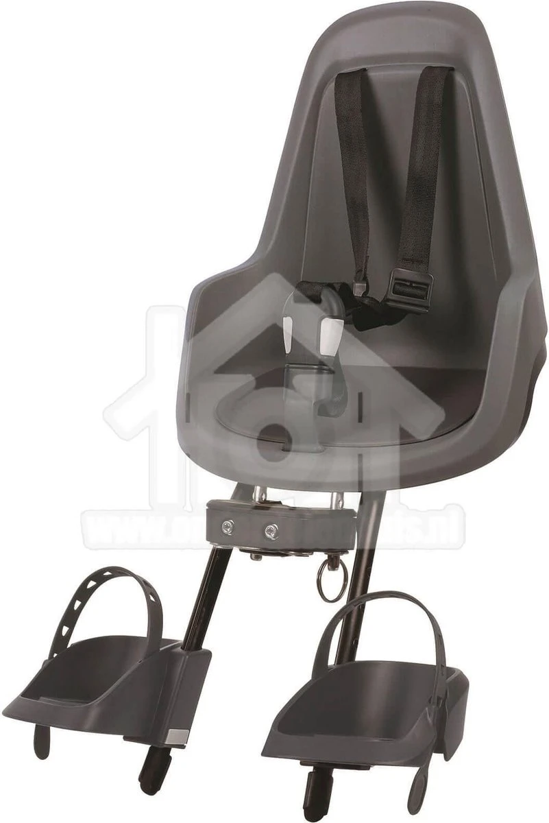 Bobike GO Mini Fietsstoeltje - Macaron Grey 10 Bobike GO Mini Fietsstoeltje - Macaron Grey - Afbeelding 8