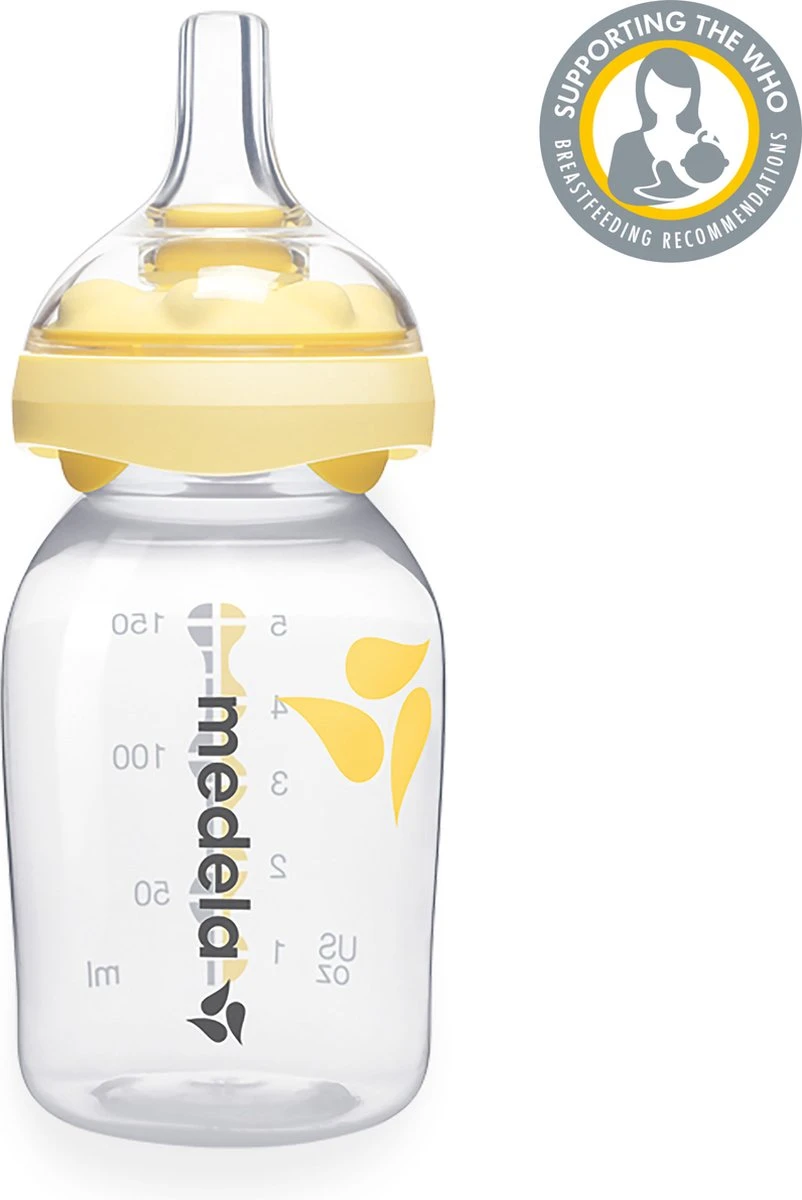 Medela Calma Moedermelk Speen Incl. 150 Ml Medela Fles - Vanaf 0 Maanden 3 Medela Calma Moedermelk Speen Incl. 150 Ml Medela Fles - Vanaf 0 Maanden