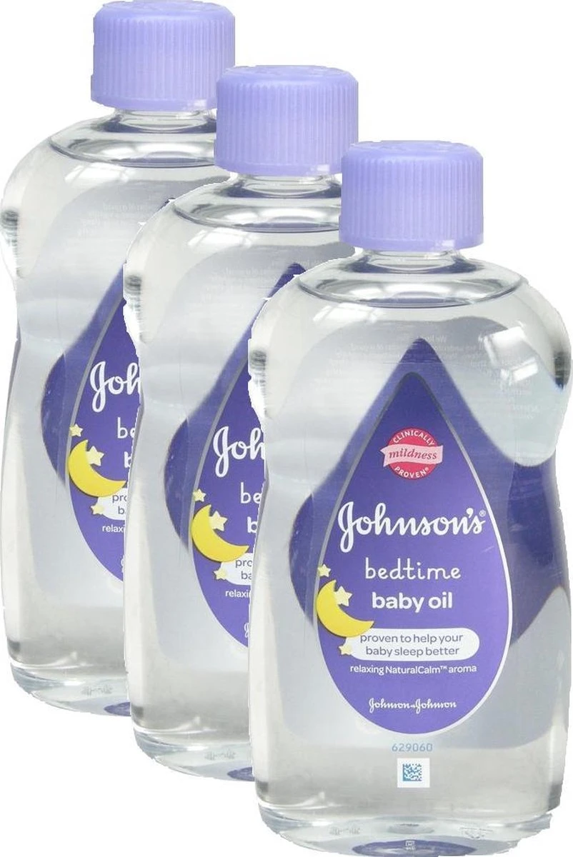 Johnson’s Baby Olie – Bedtime - Voordeelverpakking 3 X 300 Ml 3 Johnson’s Baby Olie – Bedtime - Voordeelverpakking 3 X 300 Ml