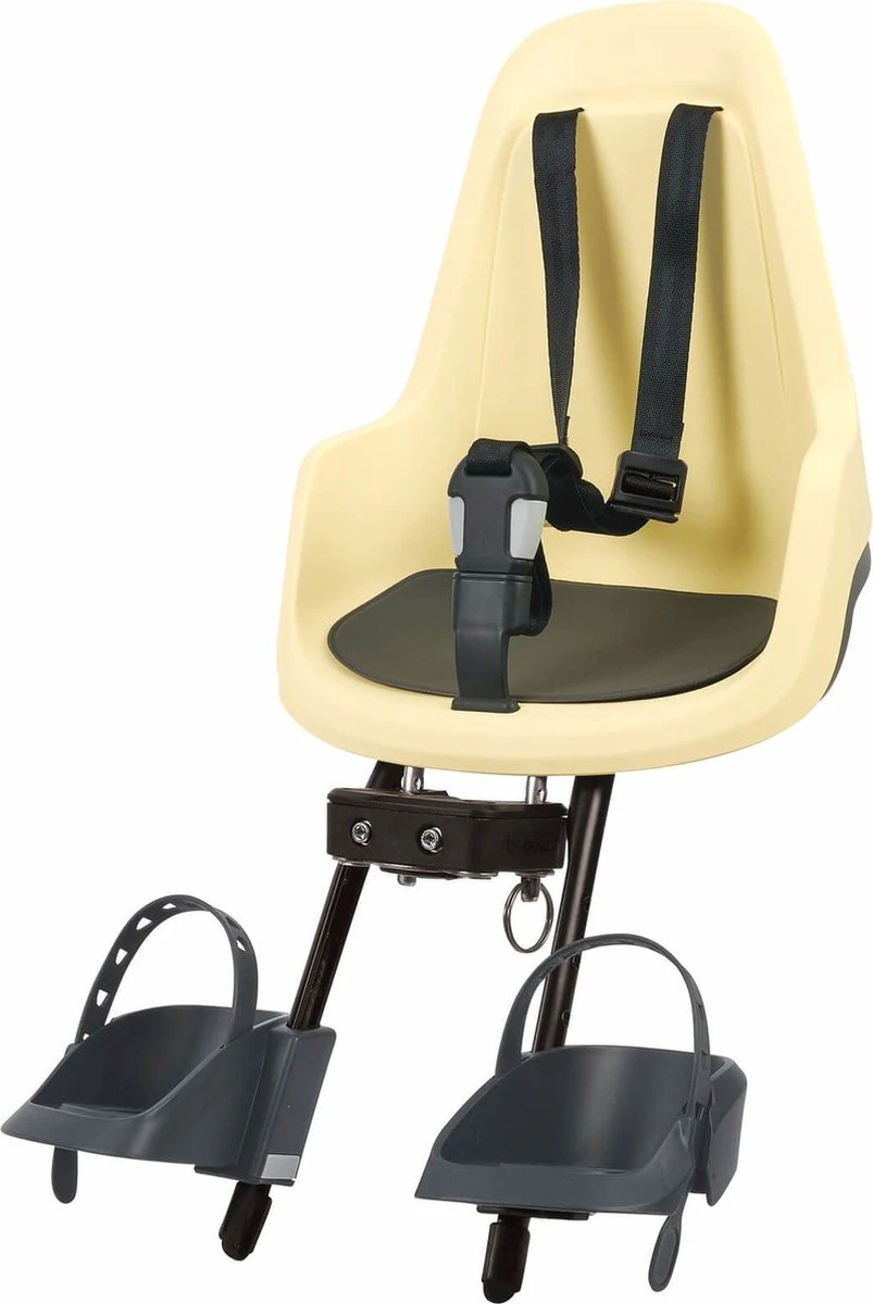Bobike GO Mini Fietsstoeltje - Macaron Grey 7 Bobike GO Mini Fietsstoeltje - Macaron Grey - Afbeelding 5