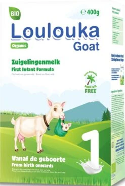 Loulouka 1 Geit – Biologische Zuigelingenmelk Op Basis Van Volle Geitenmelk – 400g -Winkel Voor Babyproducten 803x1200 3