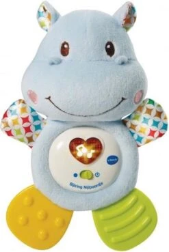 VTech Baby Bijtring Nijlpaardje - Educatief Babyspeelgoed - 0 Tot 24 Maanden