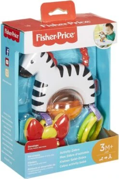 Fisher Price - Activity Zebra - Rammelaar - Speeltje En Bijtring - Grijpspeelgoed -Winkel Voor Babyproducten 803x1200 8