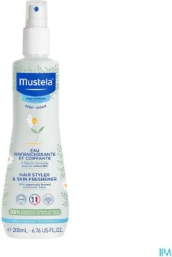 Mustela Verfrissend Water Haar En Lichaam - 200ml -Winkel Voor Babyproducten 804x1200