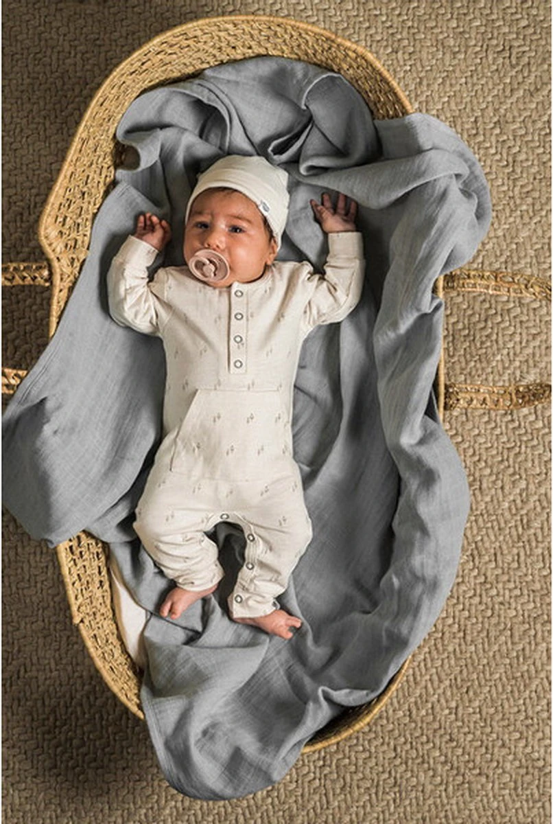 Jollein Hydrofiele Doek Large 115x115cm Bamboe Katoen - Pale Pink - 2 Stuks 12 Jollein Hydrofiele Doek Large 115x115cm Bamboe Katoen - Pale Pink - 2 Stuks - Afbeelding 10