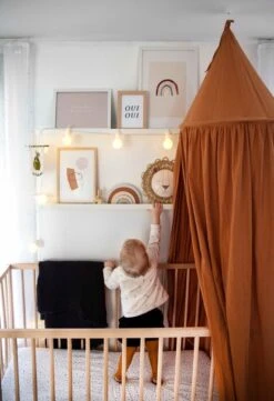 Deryan Baby Klamboe Vintage 245cm - Kinderklamboe - Hemeltje Caramel 14 Deryan Baby Klamboe Vintage 245cm - Kinderklamboe - Hemeltje Caramel -Winkel Voor Babyproducten 821x1200 4