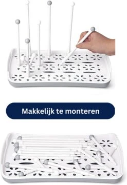 Flessen Droogrek - Flessenrek Baby - Flessendrager - Afdruiprek Babyfles - Flessen Druiprekje - Droogrek Flessen - Flessendroger -Winkel Voor Babyproducten 822x1200