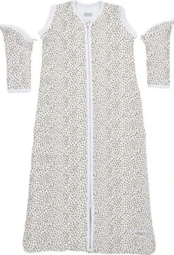 Meyco Winter Baby Slaapzak Afritsbare Mouw Gevoerd Cheetah - Taupe - 110cm -Winkel Voor Babyproducten 823x1200 2