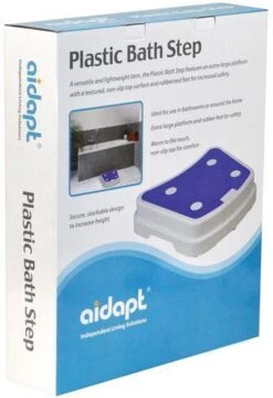 Aidapt Opstapje Bad - Wit/blauw Kunststof -Winkel Voor Babyproducten 823x1200