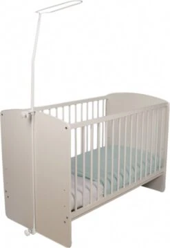 Tega Baby Wit Piekstok & Sluierstandaard Met Klembevestiging DM-009