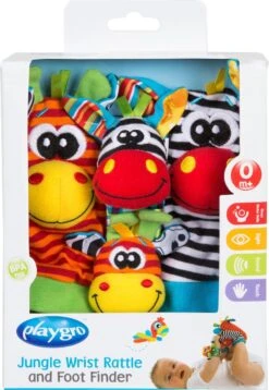 Playgro Pols- En Voetrammelaarset Zebra & Giraf - Set Van 4 Stuks, 2 Polsbandjes En 2 Rammelsokjes -Winkel Voor Babyproducten 828x1200 7