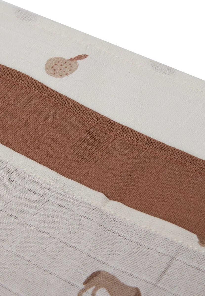 Jollein Hydrofiele Doek Small 70x70cm Farm - 3 Stuks 13 Jollein Hydrofiele Doek Small 70x70cm Farm - 3 Stuks - Afbeelding 11