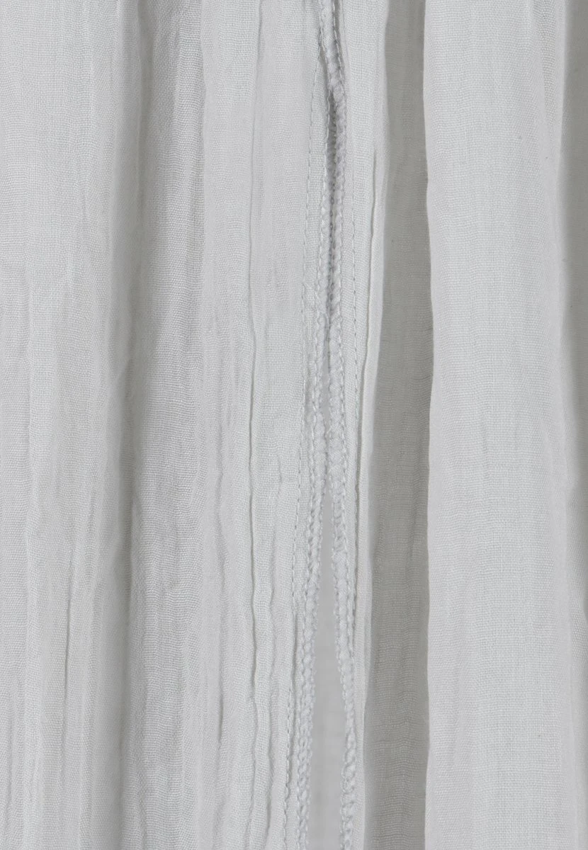 Jollein Baby Klamboe Vintage 245cm - Soft Grey 6 Jollein Baby Klamboe Vintage 245cm - Soft Grey - Afbeelding 4
