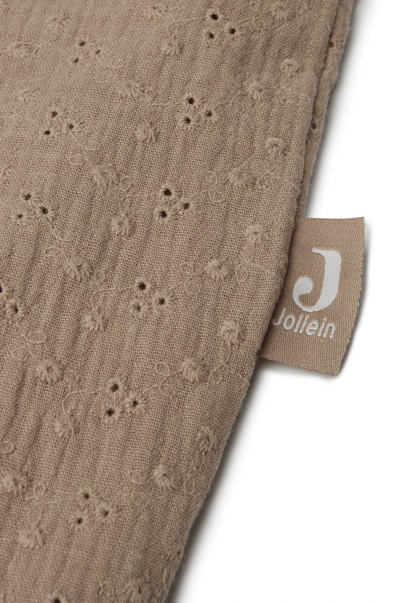 Jollein Shopper Embroidery - Biscuit 13 Jollein Shopper Embroidery - Biscuit - Afbeelding 11