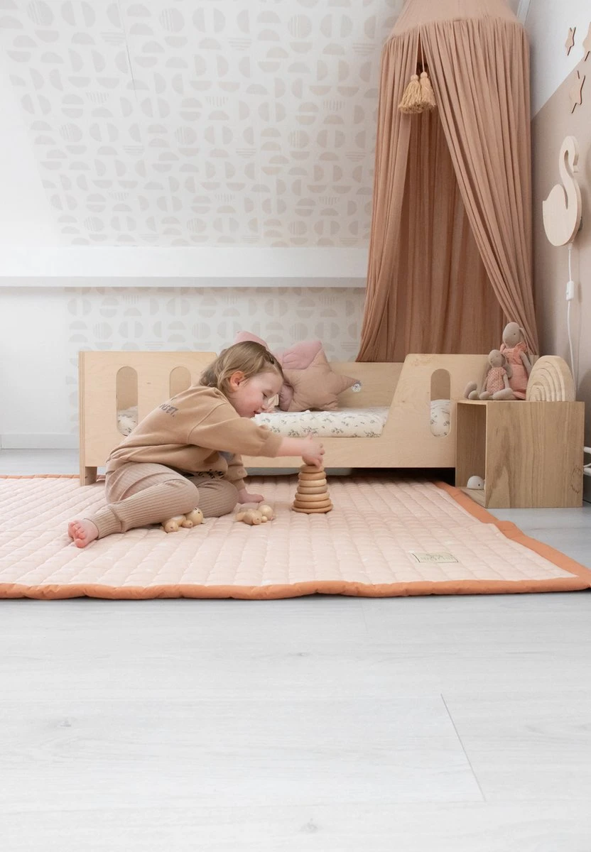 Love By Lily - Groot Baby Speelkleed - Rosy Sky - City Size - 150x120cm 10 Love By Lily - Groot Baby Speelkleed - Rosy Sky - City Size - 150x120cm - Afbeelding 8