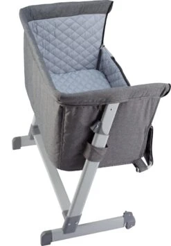 X Adventure Co Sleeper / Aanschuifwieg - Wieg - In Hoogte Verstelbaar - Verrijdbaar - Grijs -Winkel Voor Babyproducten 834x1200 1