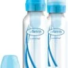 Dr. Brown's Options+ Anti-colic Standaard Fles - 250 Ml - Blauw - Duopack