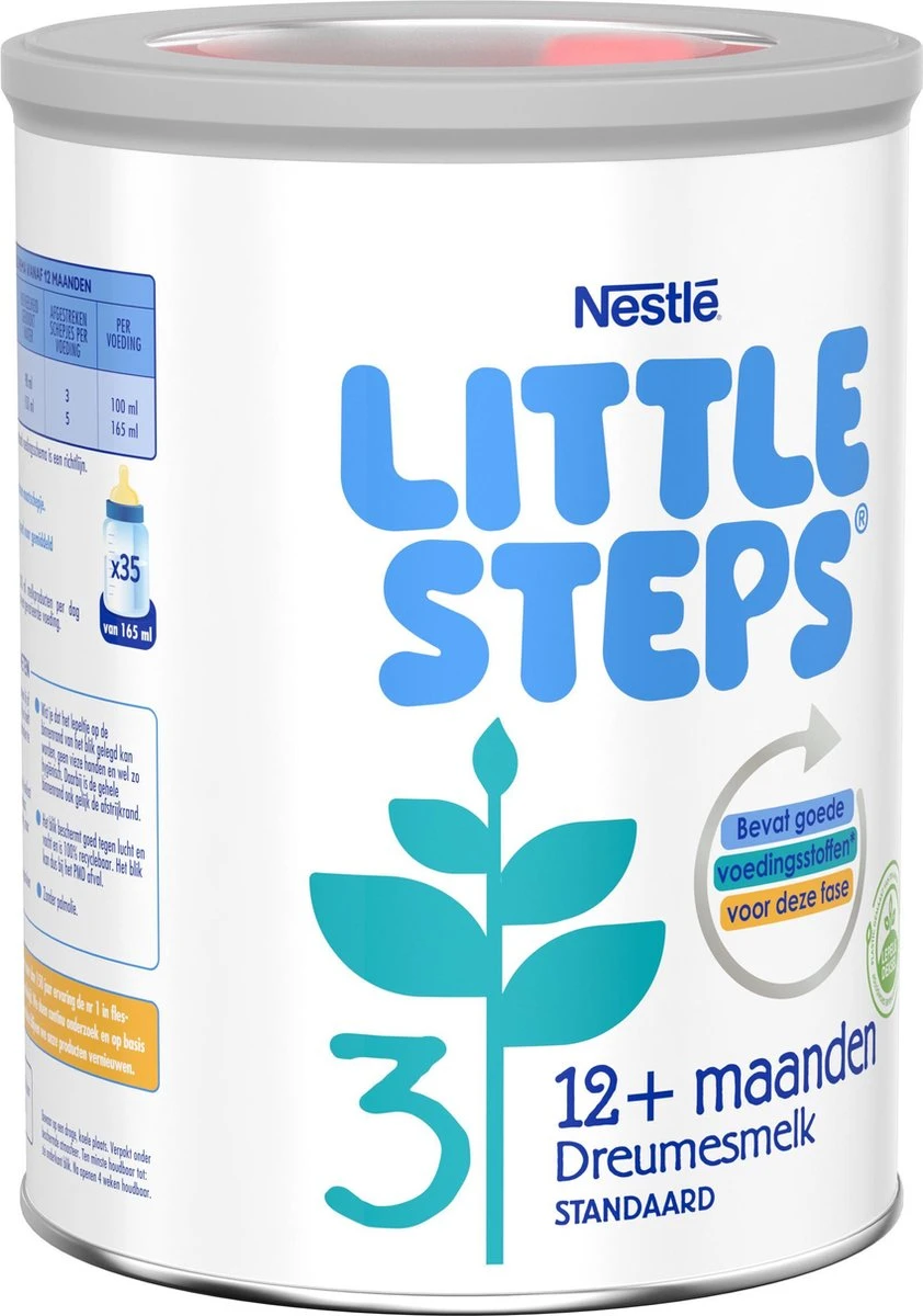 Little Steps Standaard 3 Flesvoeding - Vanaf 12 Maanden - 2 X 800 Gram 4 Little Steps Standaard 3 Flesvoeding - Vanaf 12 Maanden - 2 X 800 Gram - Afbeelding 2