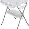 Cabino Inklapbare Verzorgingstafel / Luiertafel Wolkjes Met Bad & Verschoonkussen Wit/Grijs -Winkel Voor Babyproducten 848x1200