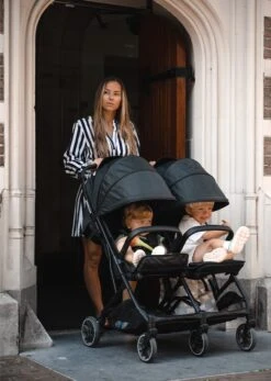 Deryan Luxe Rolo X2 Dubbele Buggy - Duo Buggy - Zwart 19 Deryan Luxe Rolo X2 Dubbele Buggy - Duo Buggy - Zwart -Winkel Voor Babyproducten 853x1200 9
