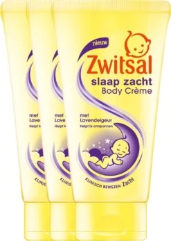 Zwitsal Baby Slaap Zacht Body Crème Lavendel - 3 X 150 Ml - Voordeelverpakking -Winkel Voor Babyproducten 855x1200