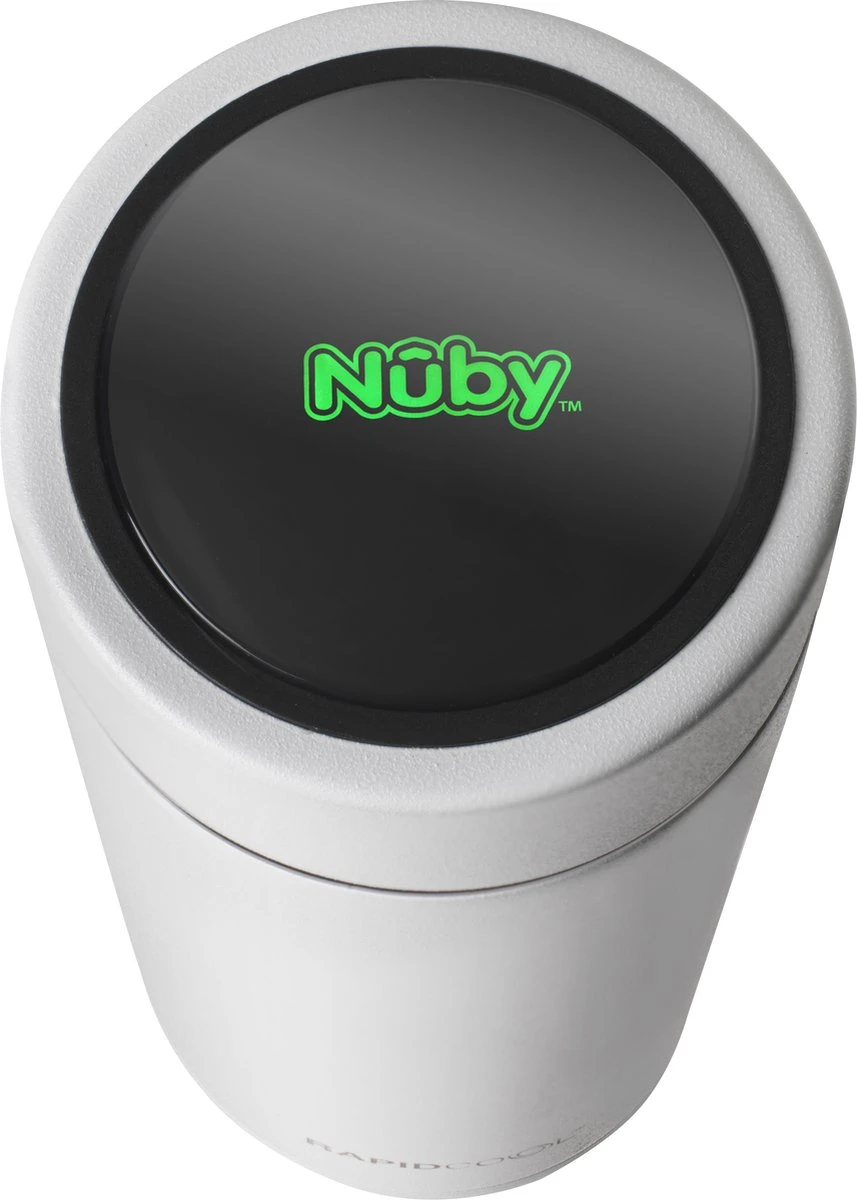 Nûby - RapidCool™ - Maak De Perfecte Flesvoeding Voor Je Baby - Flessenkoeler - Inclusief Melkpoederdispenser En Digitaal Deksel - Wit 4 Nûby - RapidCool™ - Maak De Perfecte Flesvoeding Voor Je Baby - Flessenkoeler - Inclusief Melkpoederdispenser En Digitaal Deksel - Wit - Afbeelding 2
