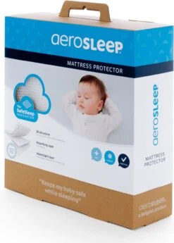 AeroSleep® Matrasbeschermer - Wieg - 80 X 50 Cm -Winkel Voor Babyproducten 859x1200 5