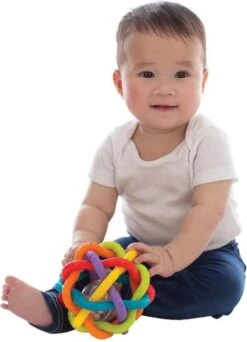 Playgro Buigbare Bendy Ball - Grijp- En Bijtspeelgoed - Incl Rammelaar - Activiteitenbal -Winkel Voor Babyproducten 866x1200 4