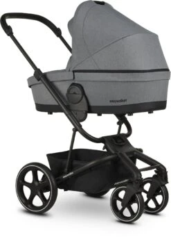 Easywalker Harvey 3 / Harvey³ Voordeelset Bestaande Uit Kinderwagen, Reiswieg, Voetenzak, Regenhoes Voor Zitting En Reiswieg, Hoes Voor De Reiswiegmatras - Kleur Fossil Grey -Winkel Voor Babyproducten 870x1200 6