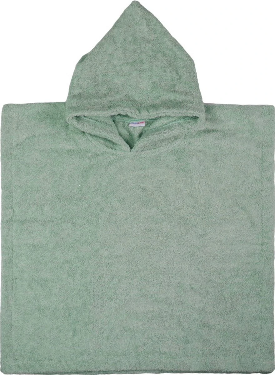 MamaLoes Badstof Stone Green Baby Poncho ML5287 3 MamaLoes Badstof Stone Green Baby Poncho ML5287