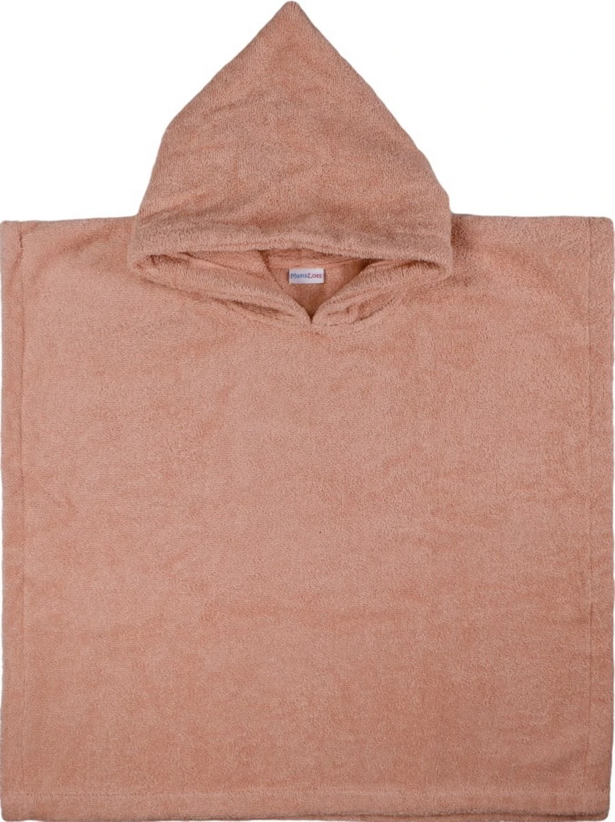 MamaLoes Badstof Light Pink Baby Poncho ML5285 3 MamaLoes Badstof Light Pink Baby Poncho ML5285