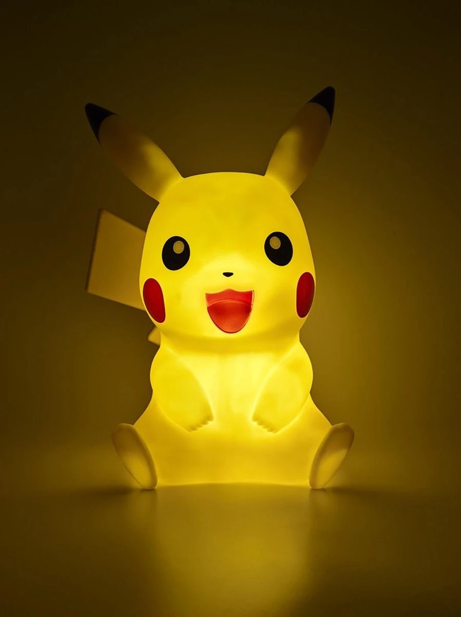 Teknofun Pokemon - LED Lamp 40 Cm - Zittende Pikachu 11 Teknofun Pokemon - LED Lamp 40 Cm - Zittende Pikachu - Afbeelding 9