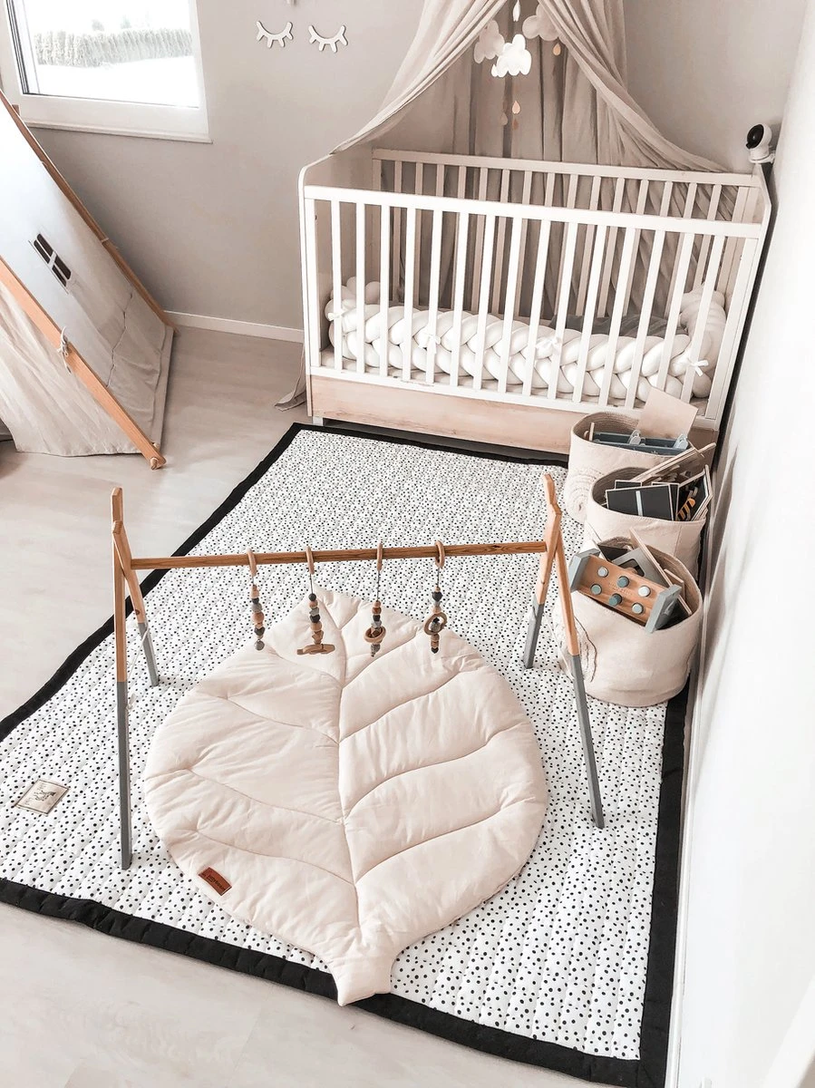 Love By Lily - Groot Speelkleed Baby - Little Dot - Stippen - 200x150 - Speelmat Binnen En Buiten - Speelmat Baby 5 Love By Lily - Groot Speelkleed Baby - Little Dot - Stippen - 200x150 - Speelmat Binnen En Buiten - Speelmat Baby - Afbeelding 3
