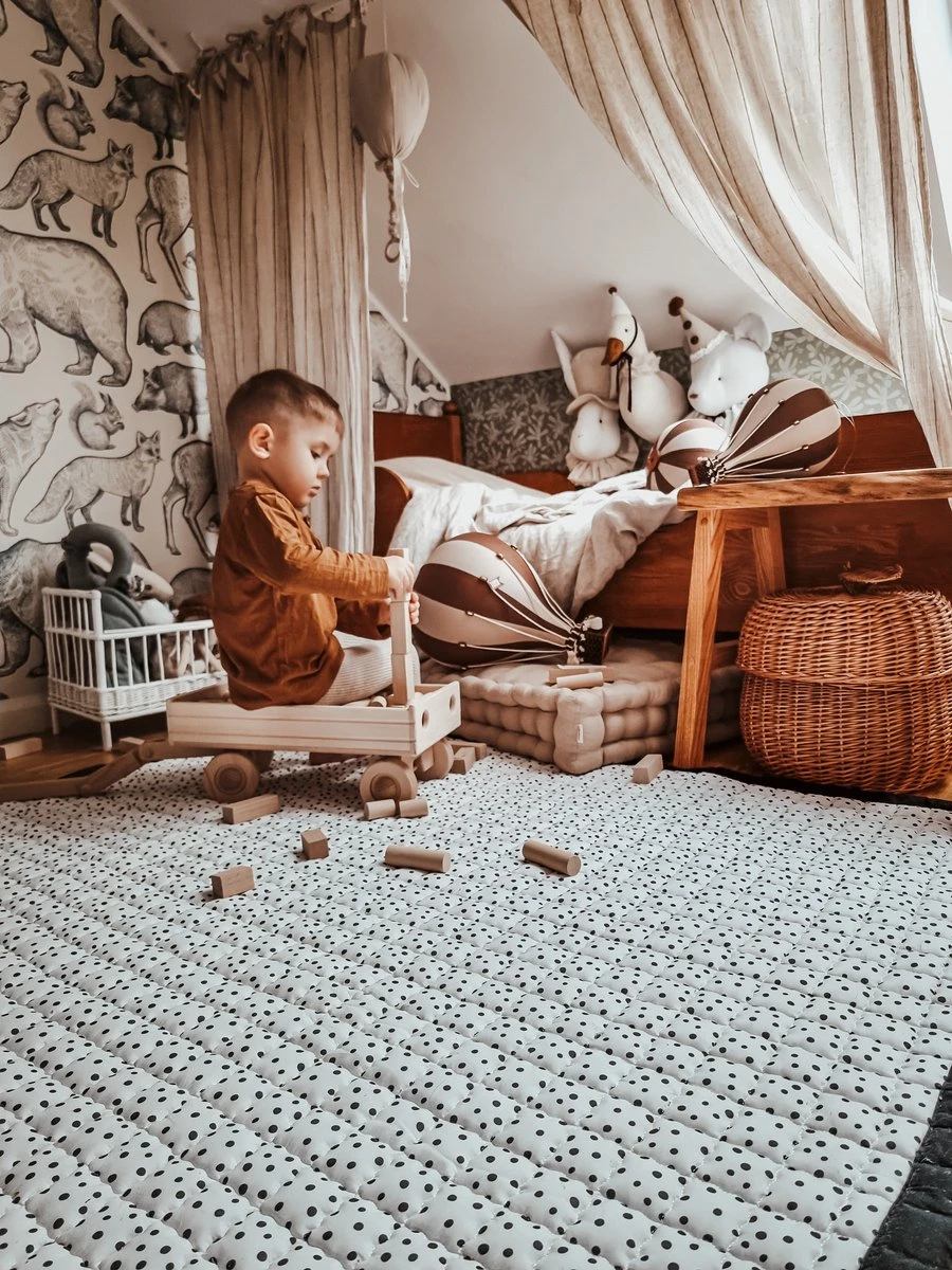 Love By Lily - Groot Speelkleed Baby - Little Dot - Stippen - 200x150 - Speelmat Binnen En Buiten - Speelmat Baby 10 Love By Lily - Groot Speelkleed Baby - Little Dot - Stippen - 200x150 - Speelmat Binnen En Buiten - Speelmat Baby - Afbeelding 8