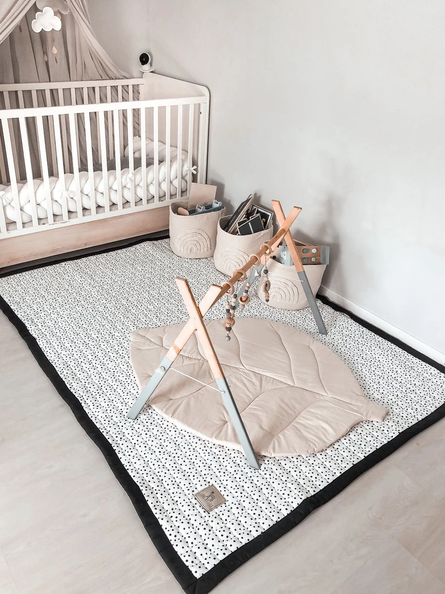 Love By Lily - Groot Speelkleed Baby - Little Dot - Stippen - 200x150 - Speelmat Binnen En Buiten - Speelmat Baby 15 Love By Lily - Groot Speelkleed Baby - Little Dot - Stippen - 200x150 - Speelmat Binnen En Buiten - Speelmat Baby - Afbeelding 13